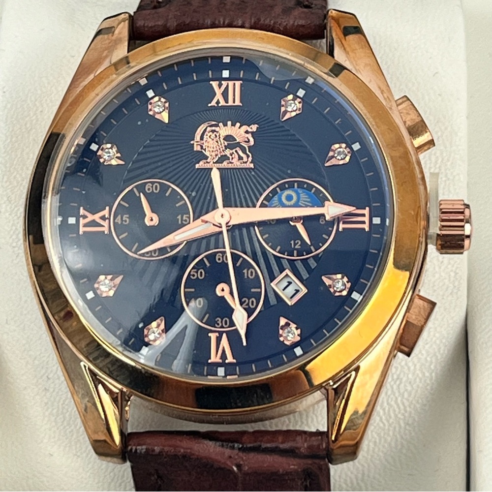 Golden lion men’s watch